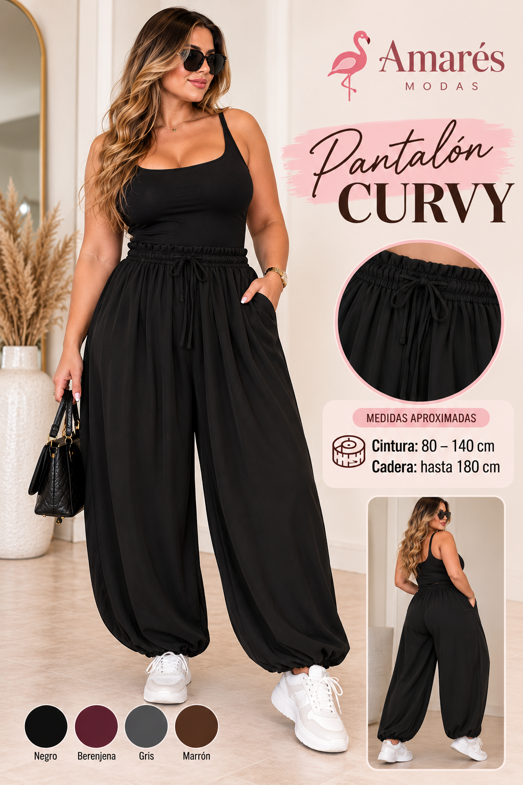 Pantalón María Curvy
